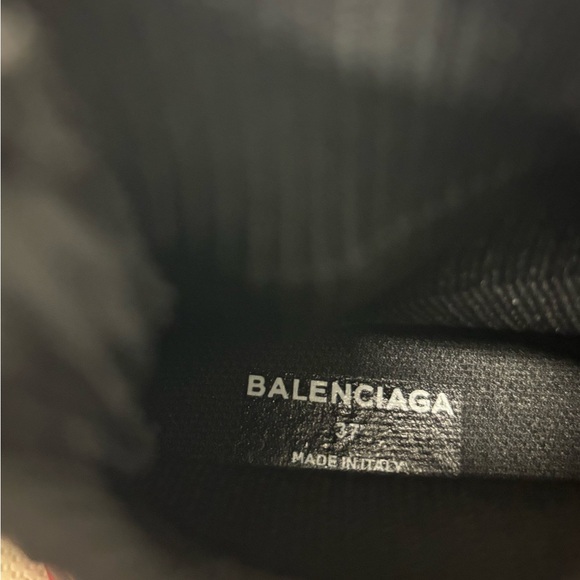 BALENCIAGA WOMEN SPEED CLEAR SOLE SNEAKERS SIZE US 6.5 /EU 37(NO BOX AVAILABLE) - Picture 10 of 10